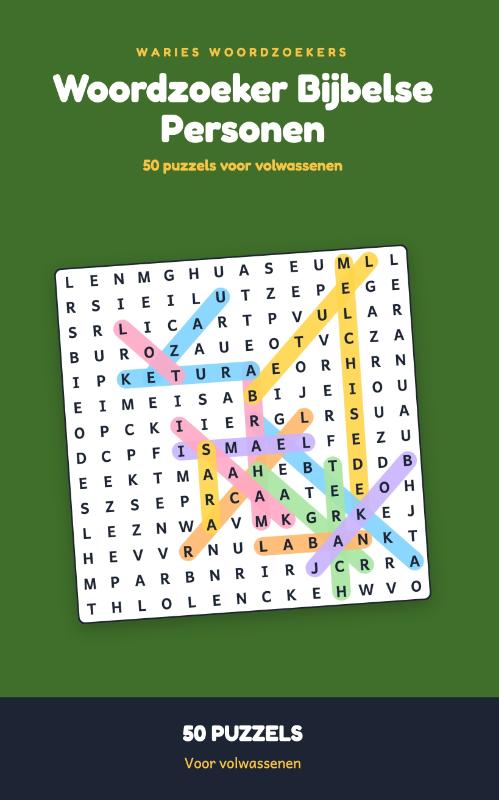 Woordzoeker Bijbelse Personen