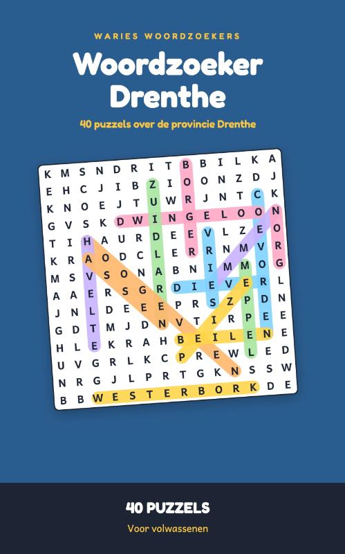 Woordzoeker Drenthe