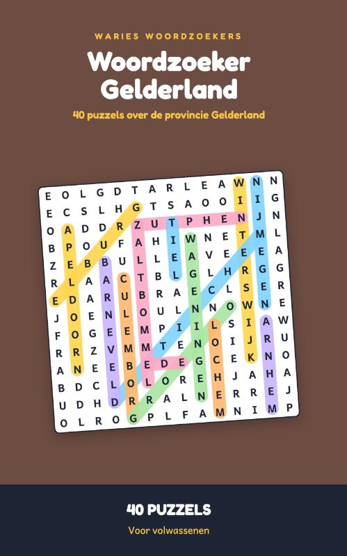 Woordzoeker Gelderland
