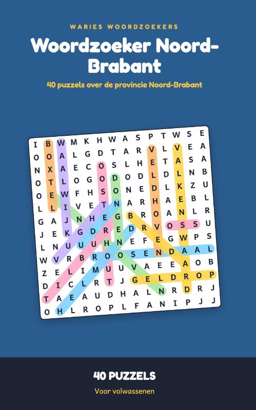 Woordzoeker Noord-Brabant