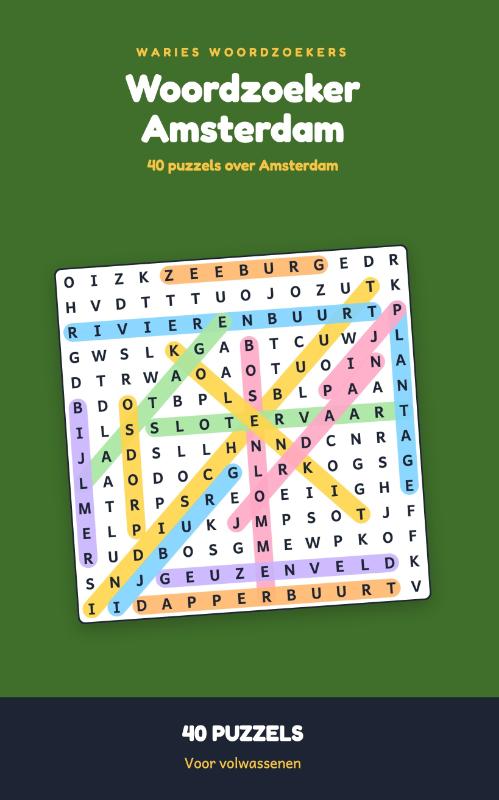 Woordzoeker Amsterdam