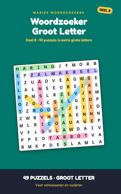 Woordzoeker Groot Letter