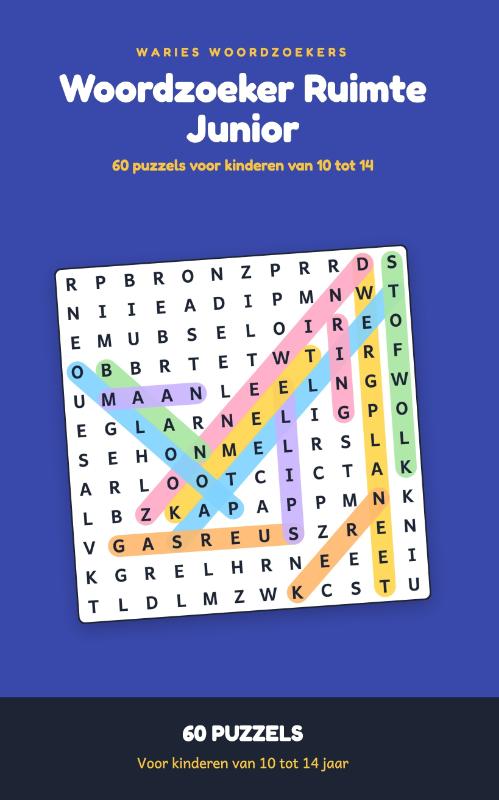 Woordzoeker Ruimte Junior