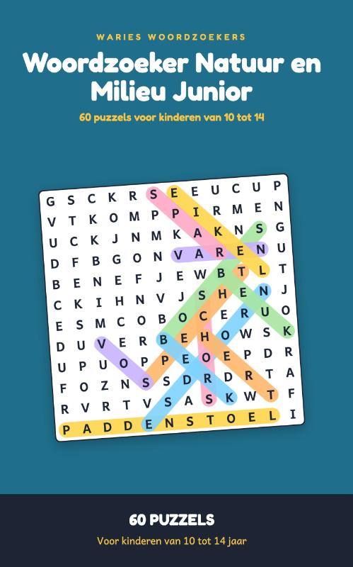 Woordzoeker Natuur en Milieu Junior