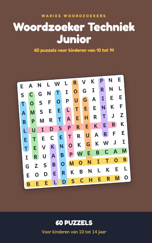 Woordzoeker Techniek Junior