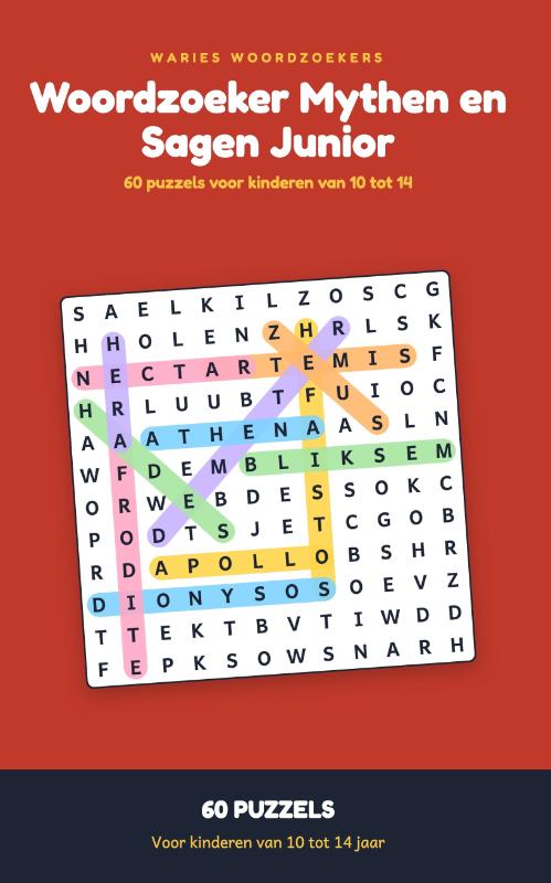 Woordzoeker Mythen en Sagen Junior