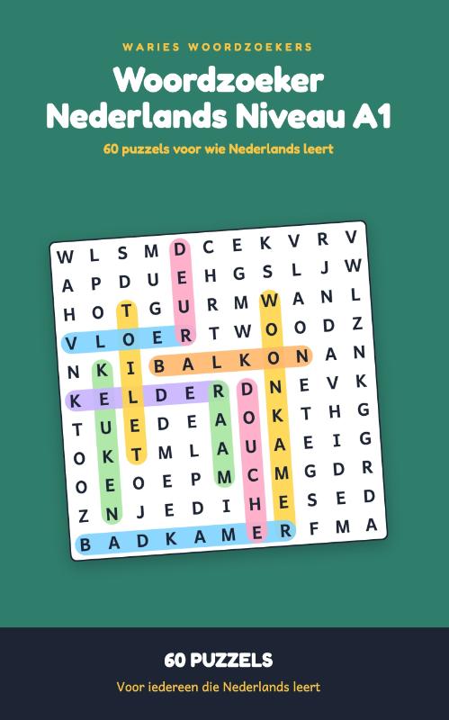 Woordzoeker Nederlands Niveau A1