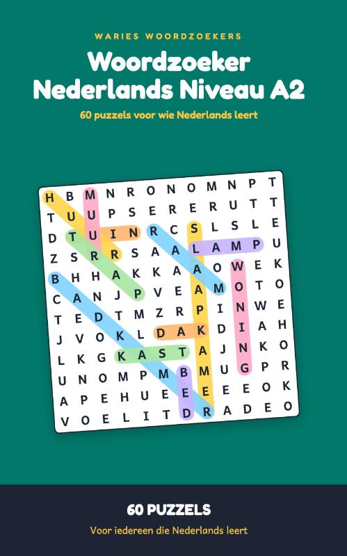 Woordzoeker Nederlands Niveau A2