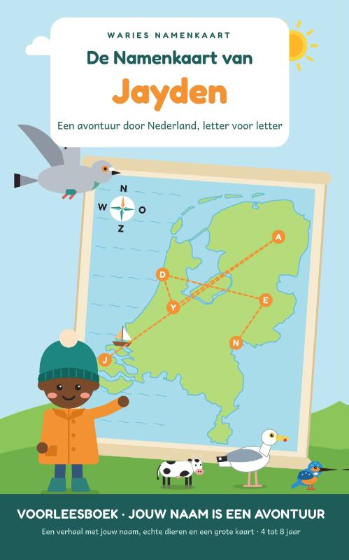 De Namenkaart van Jayden