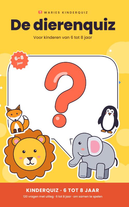 De dierenquiz 6-8 jaar