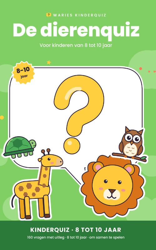 De dierenquiz 8-10 jaar