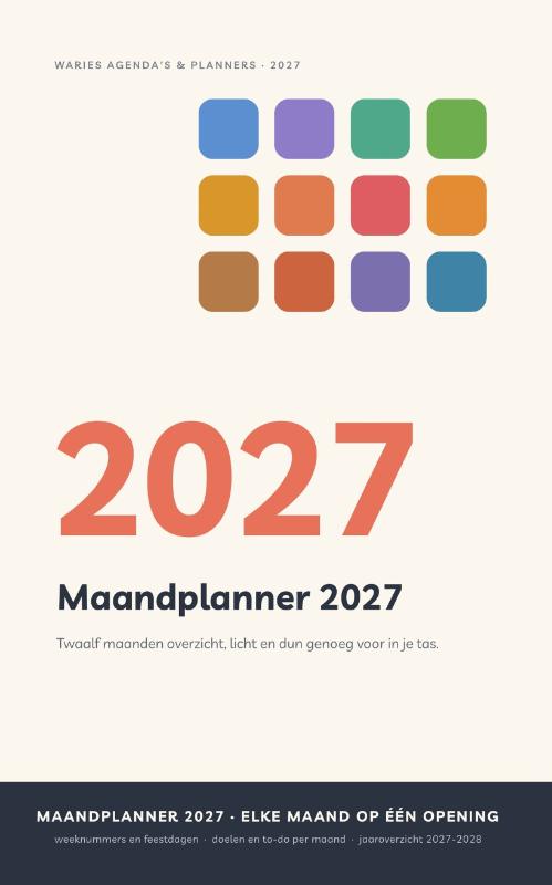 Maandplanner 2027