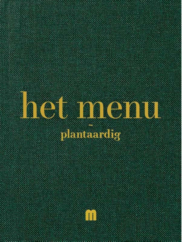 Het menu plantaardig