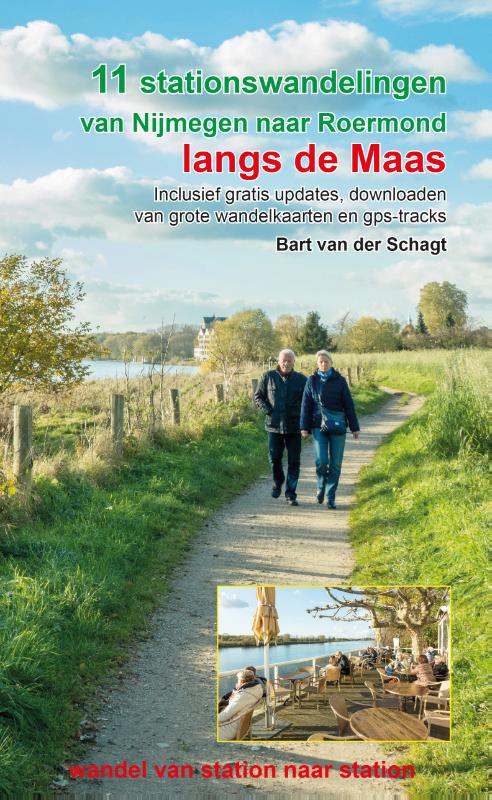 11 stationswandelingen van Nijmegen naar Roermond langs de Maas