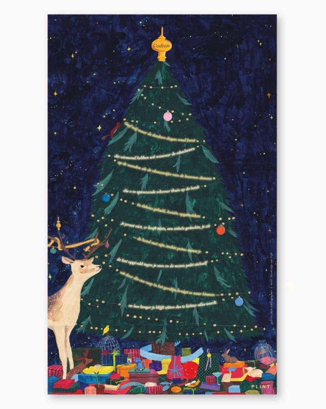 Kerst poëzieposter 2025