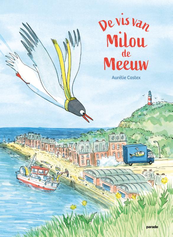 De vis van Milou de meeuw