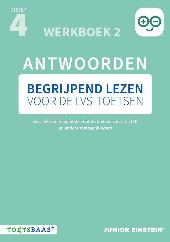 Begrijpend lezen voor de LVS-toetsen - Groep 4 - Antwoordenboek 2