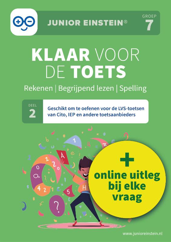Klaar voor de toets - Groep 7 | Rekenen | Begrijpend lezen | Spelling - Deel 2