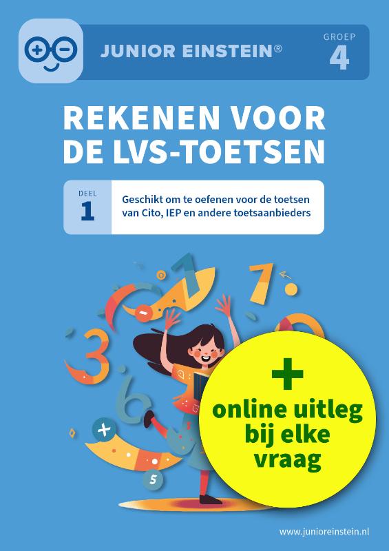 Rekenen voor de LVS-toetsen - Deel 1 - Groep 4 + Online video-uitleg
