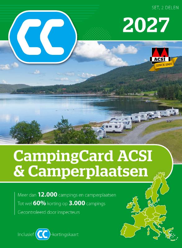 CampingCard ACSI & Camperplaatsen 2027