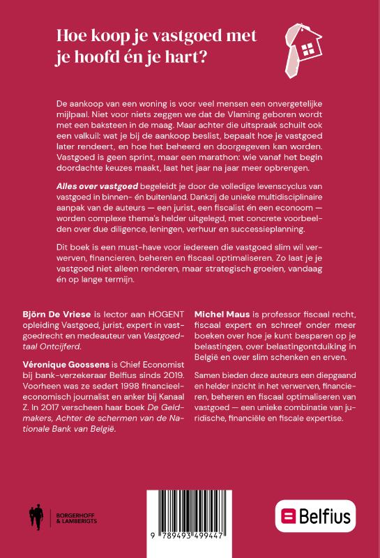 Alles over vastgoed. Van je eerste aankoop en financiering tot slim beheer en overdracht