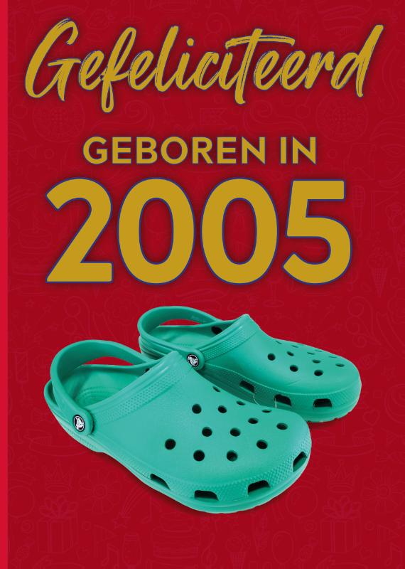 4x Felicitatieboekje 2005 + 4x envelop
