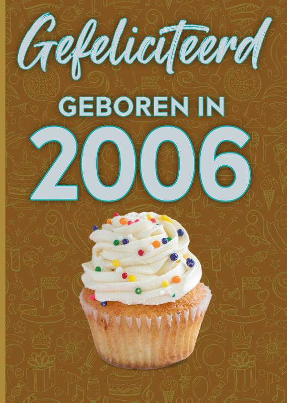 4x Felicitatieboekje 2006 + 4x envelop