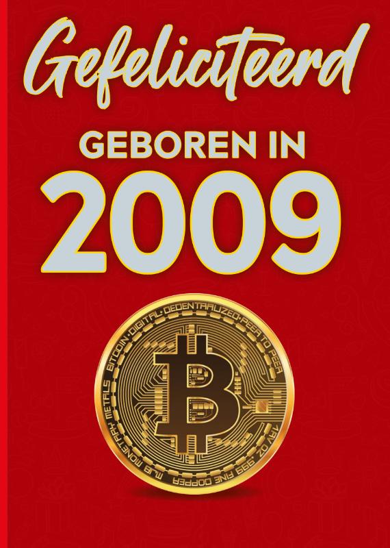 4x Felicitatieboekje 2009 +4x envelop